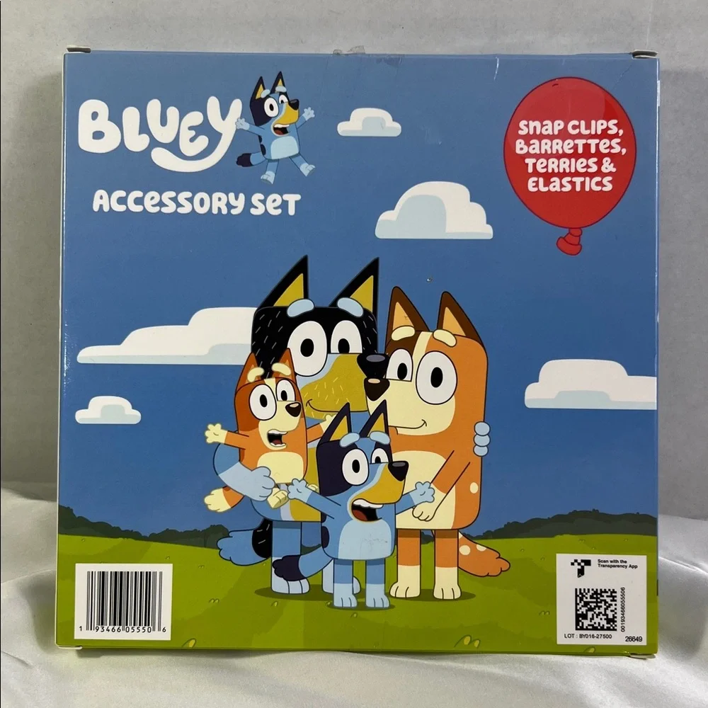 Bluey Girls‎ Hair Tie & Clip Accessory Set